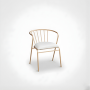 Velvet Accent Chair with Backrest | Modern Single Sofa & Counter Stool for Living Room