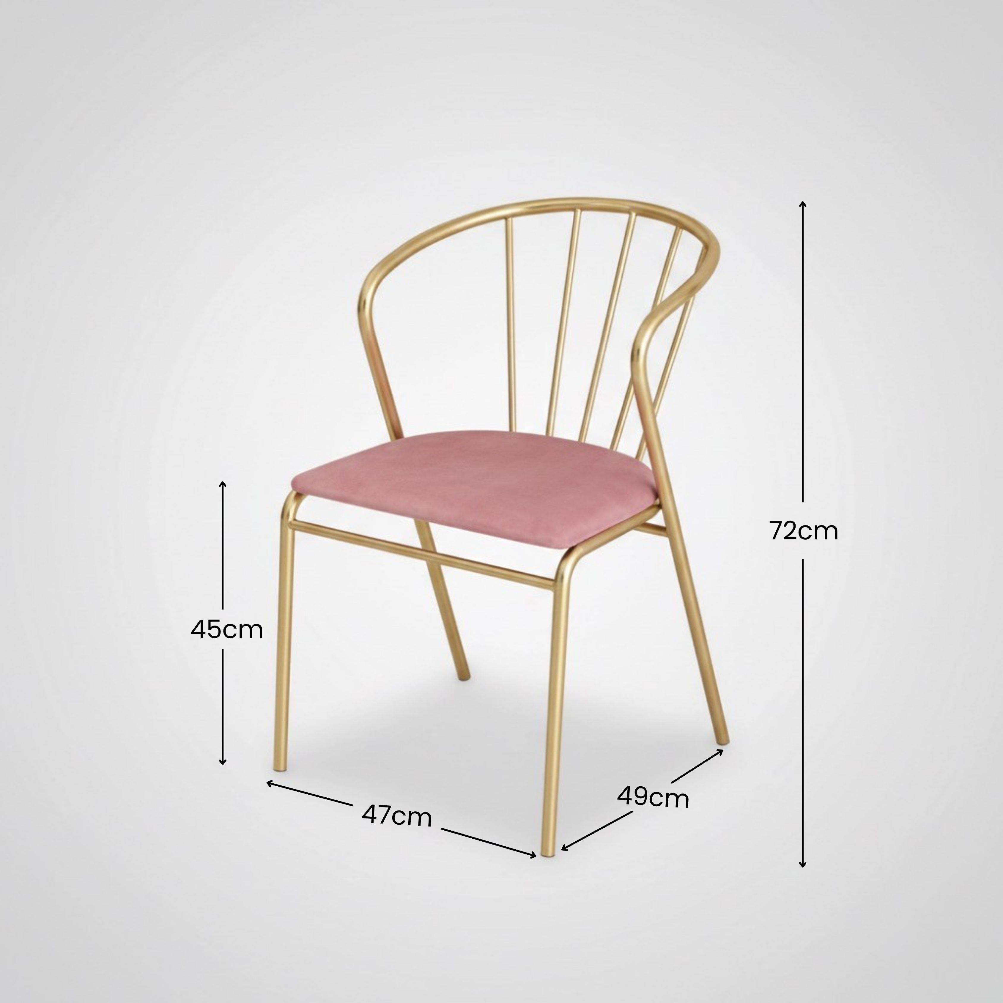 Velvet Accent Chair with Backrest | Modern Single Sofa & Counter Stool for Living Room