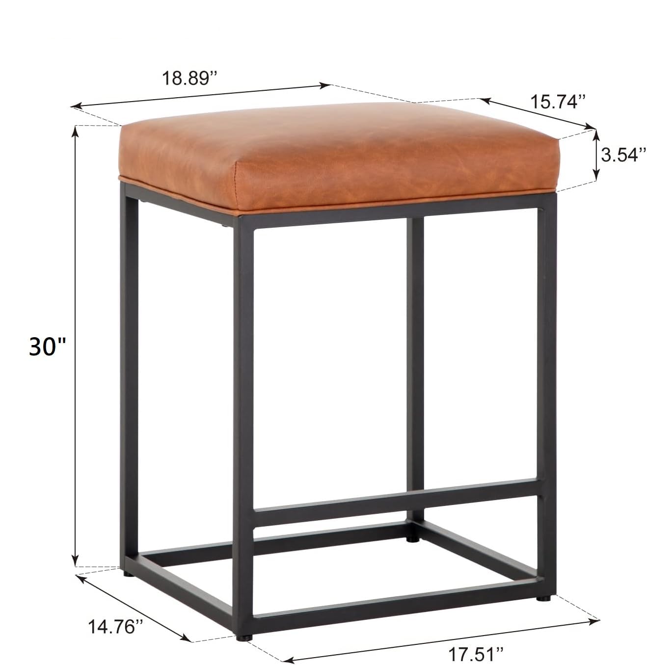 Upholstered Counter Height Bar Stools | Stylish Seating for Kitchen Islands, Workplace and More