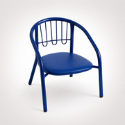Nutech Decor Kids Activity Chair – Cushioned Metal Chair for Home & School Study, Play & Dining Chair
