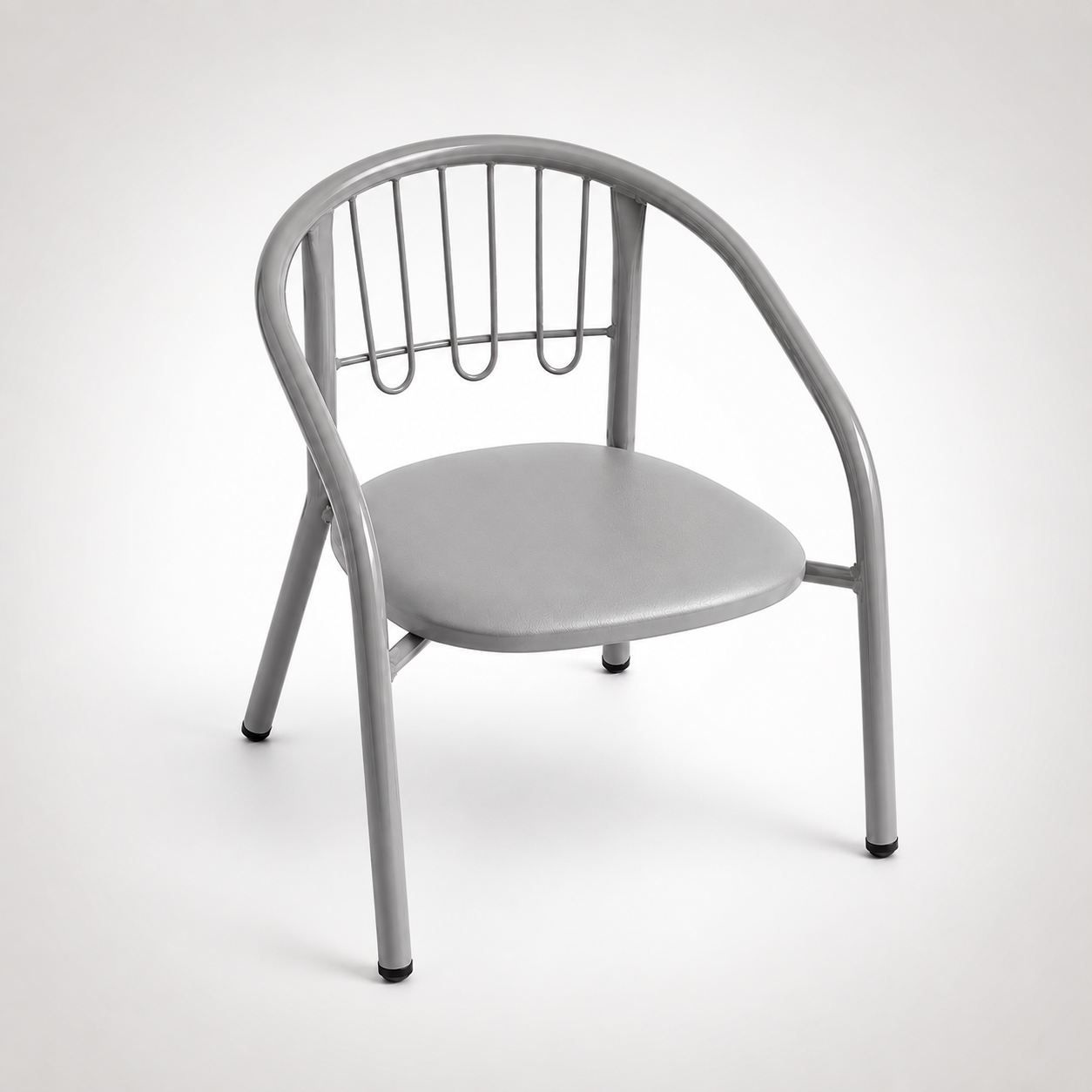 Nutech Decor Kids Activity Chair – Cushioned Metal Chair for Home & School Study, Play & Dining Chair