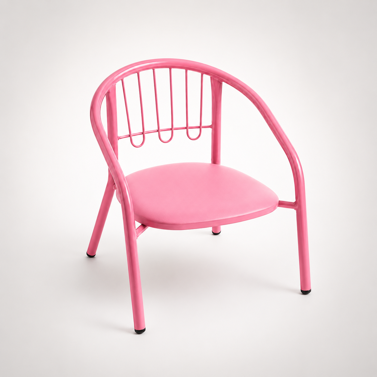 Nutech Decor Kids Activity Chair – Cushioned Metal Chair for Home & School Study, Play & Dining Chair