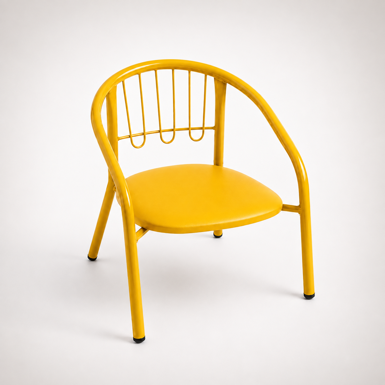 Nutech Decor Kids Activity Chair – Cushioned Metal Chair for Home & School Study, Play & Dining Chair