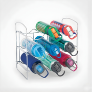 NUTECH IMPEX 3-Tier Metal Bottle Rack – Free-Standing Kitchen & Pantry Organizer