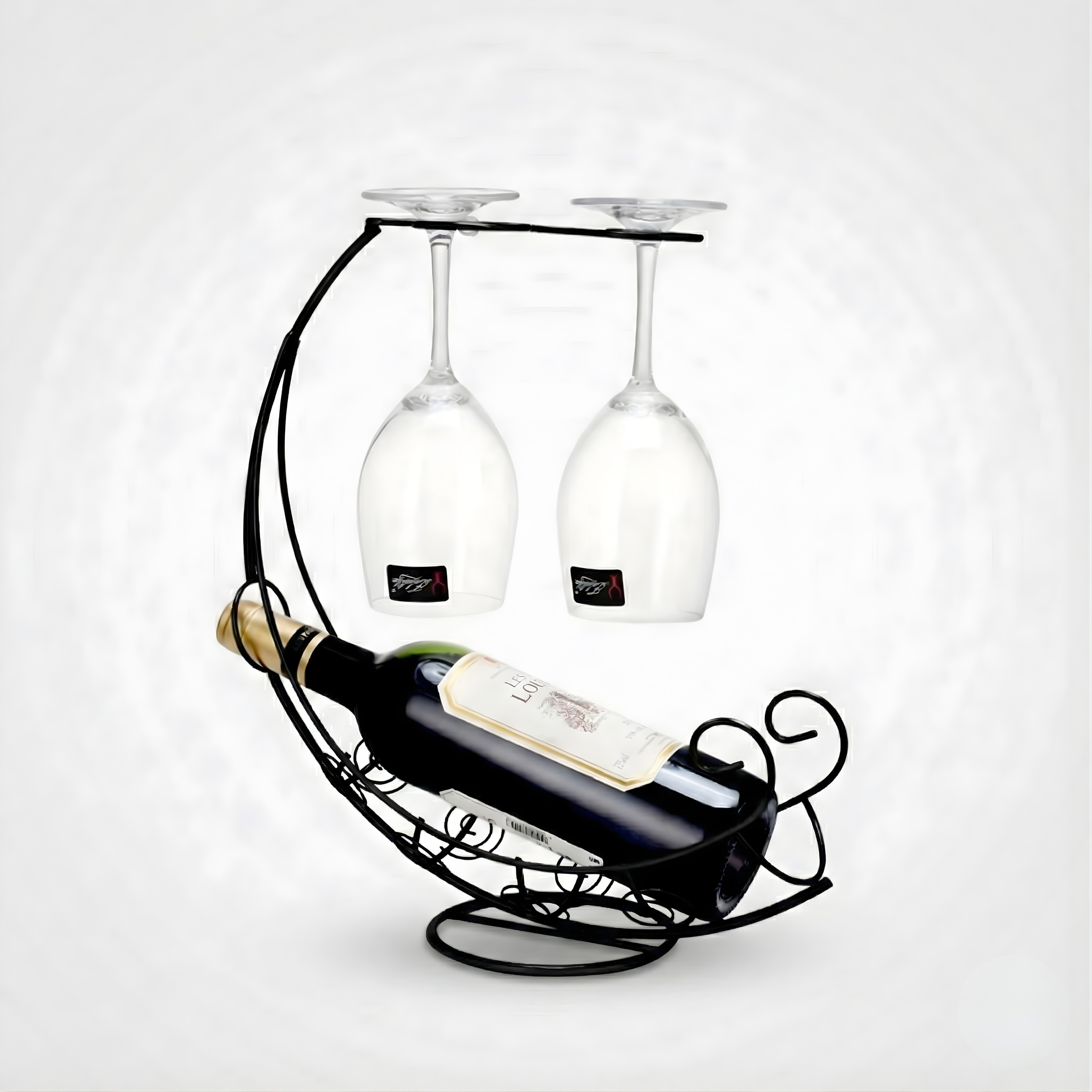 Wine Glass Holder – Tabletop Goblet Storage Rack for Bar & Kitchen, Easy Access Stemware Organizer