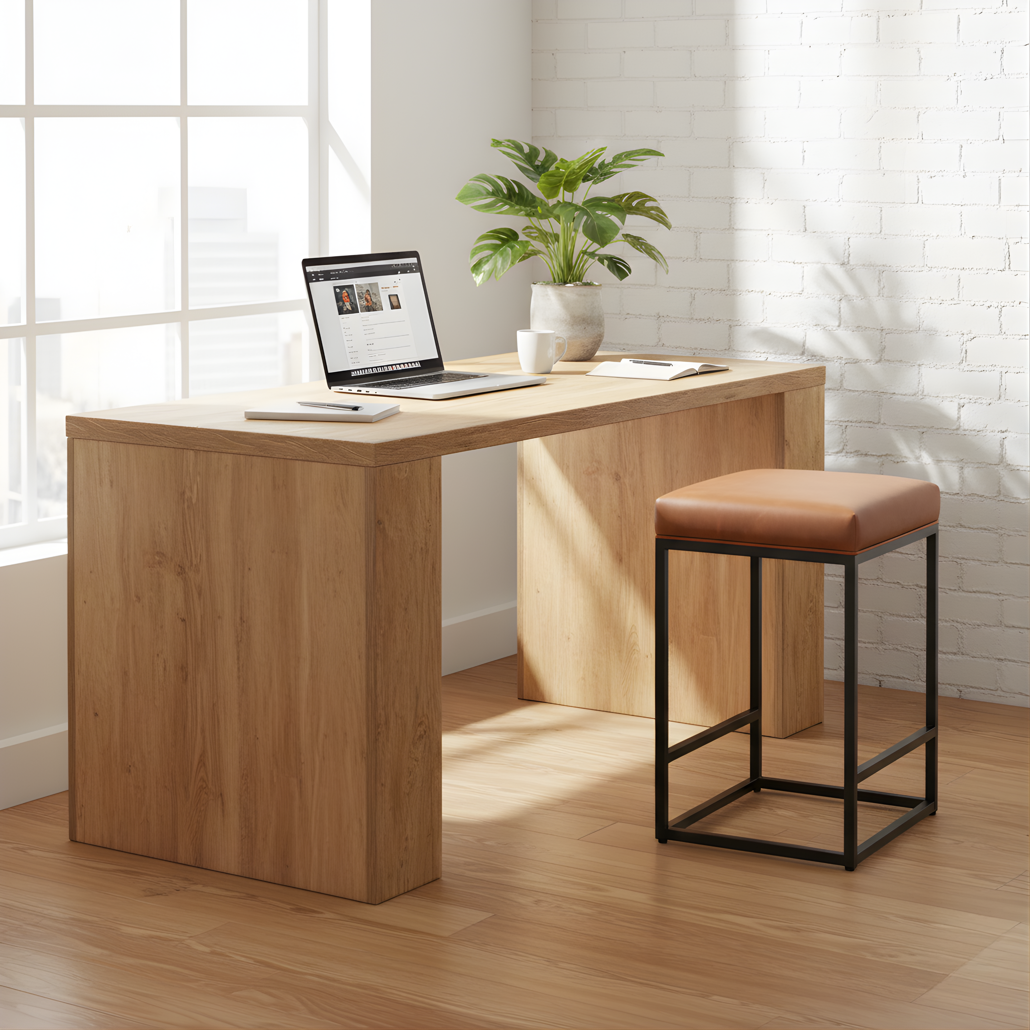 Upholstered Counter Height Bar Stools | Stylish Seating for Kitchen Islands, Workplace and More