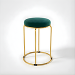 Velvet Stool with Multiple Colour Options | Perfect for Living Room & Bedroom