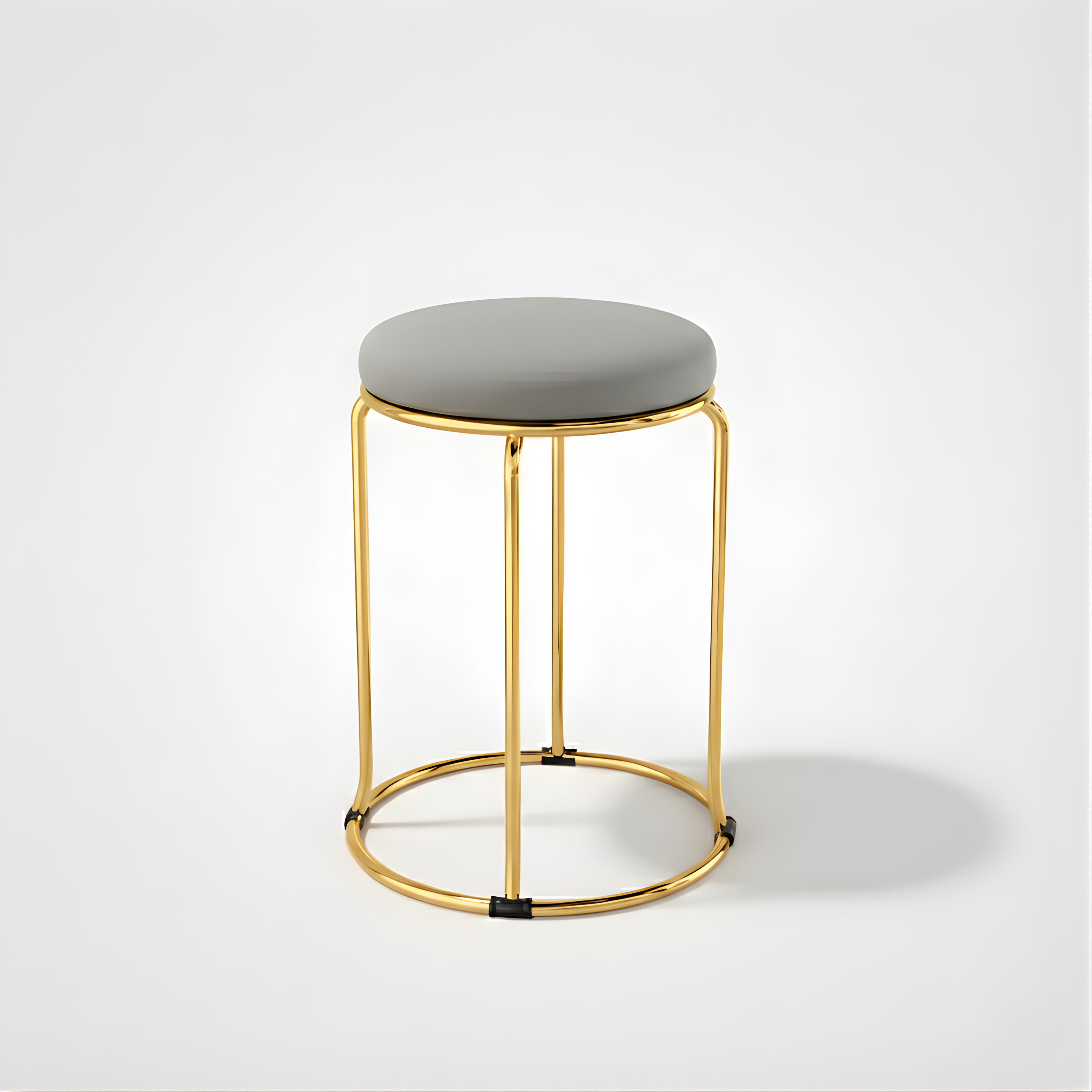 Velvet Stool with Multiple Colour Options | Perfect for Living Room & Bedroom