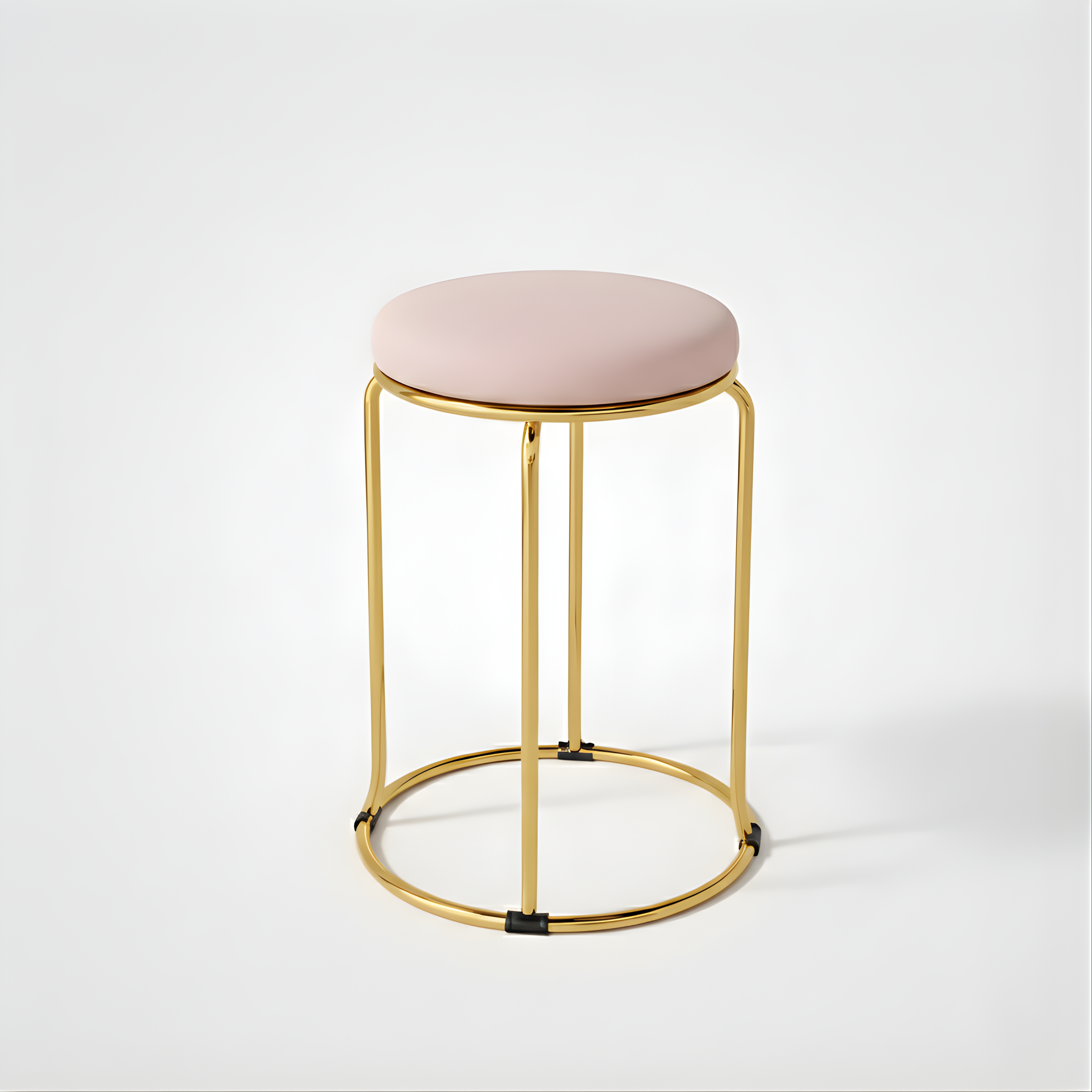 Velvet Stool with Multiple Colour Options | Perfect for Living Room & Bedroom