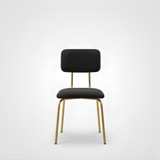 Luxury Velvet Dining Chair with Metal Frame | Modern Accent Chair for Living Room & Dining