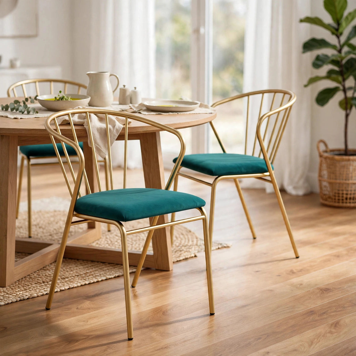 Velvet Accent Chair with Backrest | Modern Single Sofa & Counter Stool for Living Room
