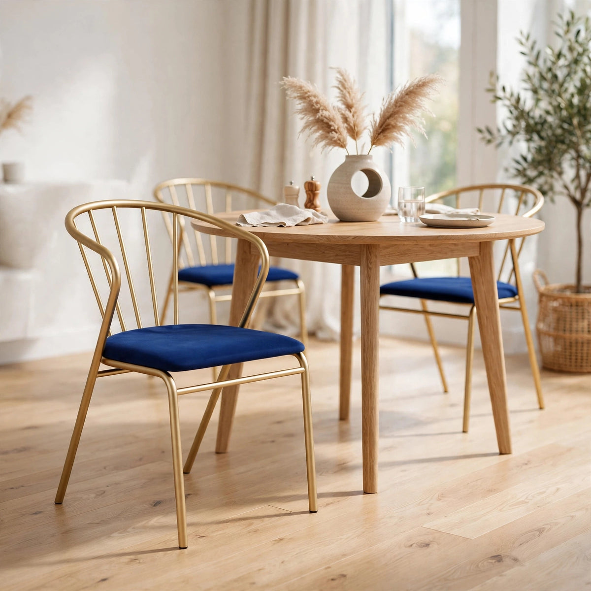 Velvet Accent Chair with Backrest | Modern Single Sofa & Counter Stool for Living Room