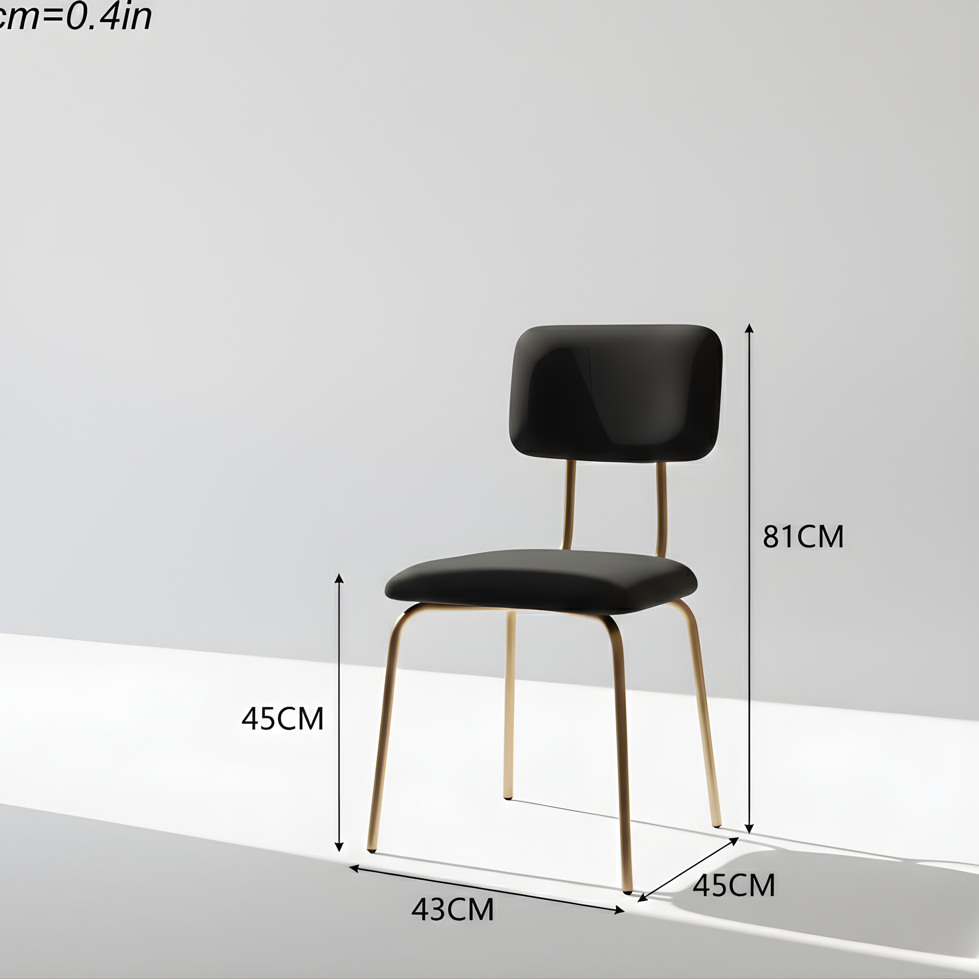 Luxury Velvet Dining Chair with Metal Frame | Modern Accent Chair for Living Room & Dining